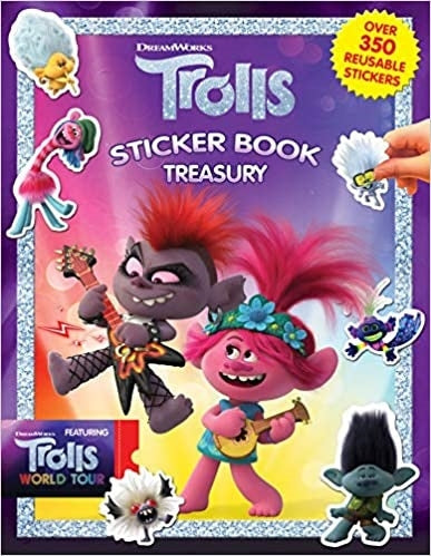 Trolls World Tour Sticker Book Treasury