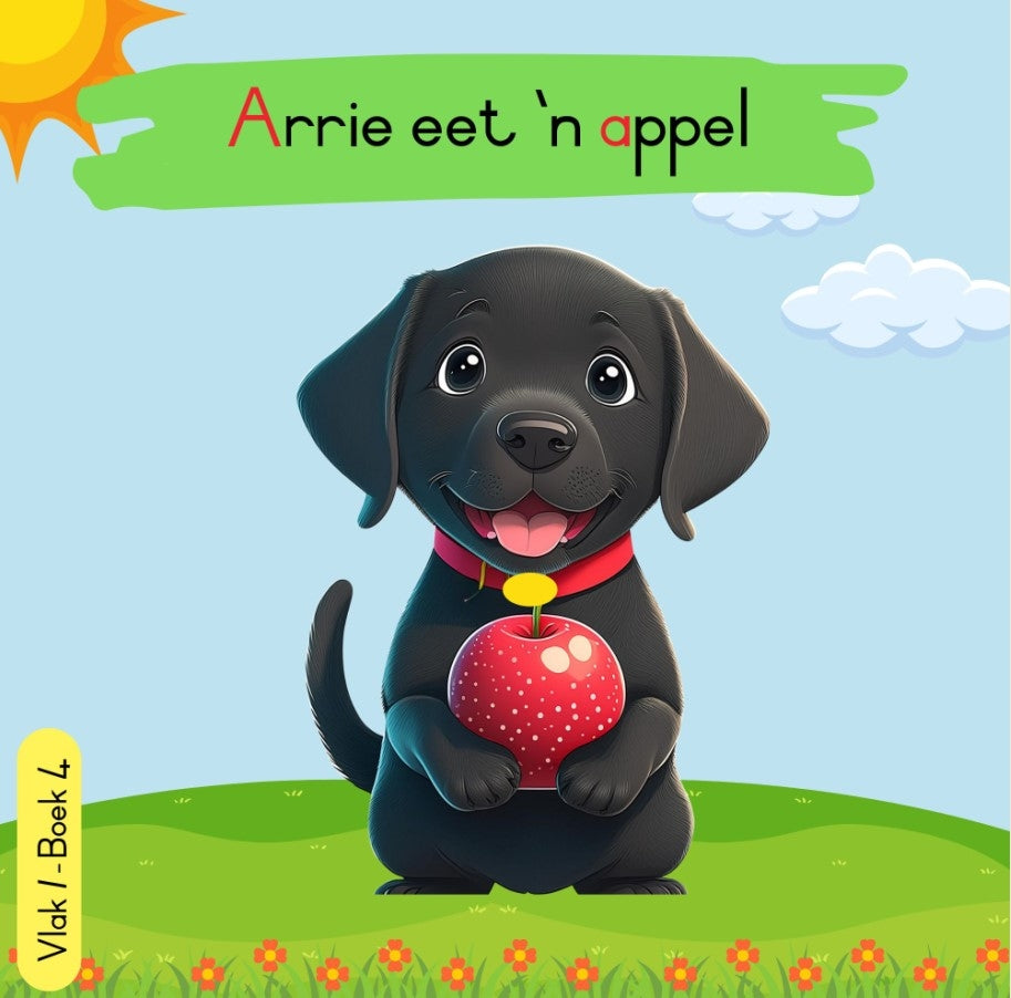Arrie Vlak 1 Boek 4: Arrie eet 'n appel
